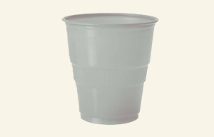 Silver Plastic Cups