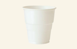 White Plastic Cups