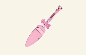 Pink Cake Server
