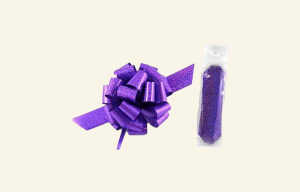 Purple Pull Bow