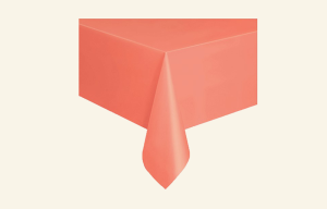 Neon Coral Tablecover