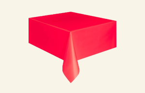 Red Tablecover