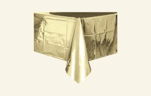 Gold Metallic Tablecover