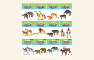 Large Wild Animals 2pk