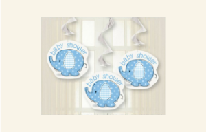 Blue Elephant Decorations