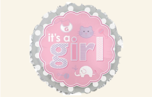 It's a Girl Balloon