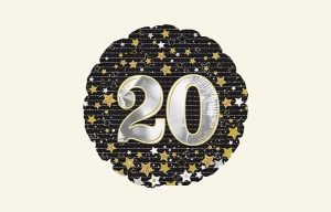 20th Birthday Balloon