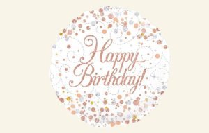 Sparkling Birthday Balloon