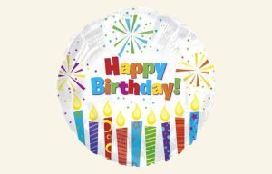 Birthday Candles Balloon