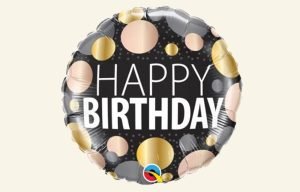 Birthday Dots Balloon
