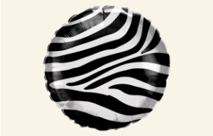 Zebra Stripes Balloon