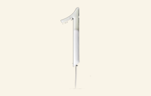Silver Number 1 Cake Topper