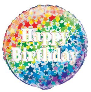 Birthday Stars Balloon