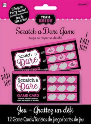 Hens' Night Scratch a Dare Game