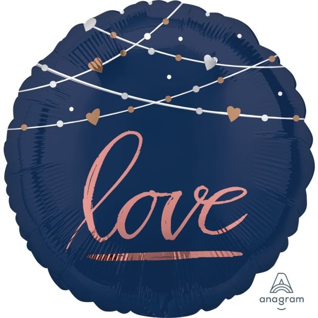Navy Love Balloon