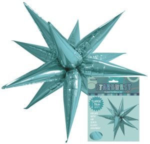 Teal Starburst