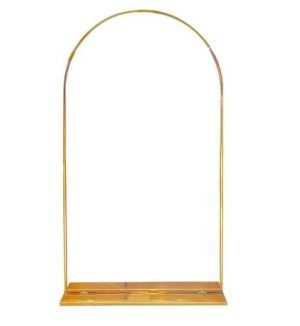 Gold Arch Frame Backdrop Hire Sydney