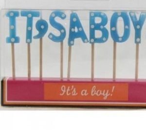 Its a Boy Candles
