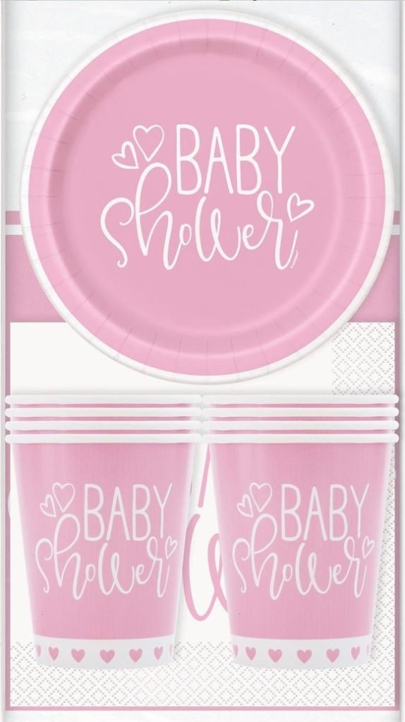 Pink Baby Shower Pack Queenparty