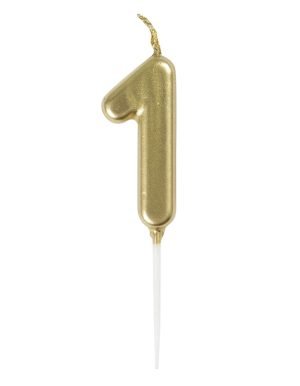 Gold Pick Candle 1