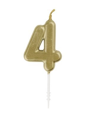 Gold Pick Candle 4