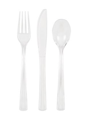 Clear Cutlery