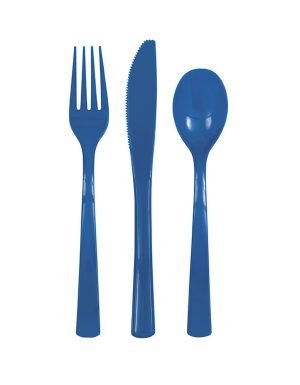 Royal Blue Cutlery