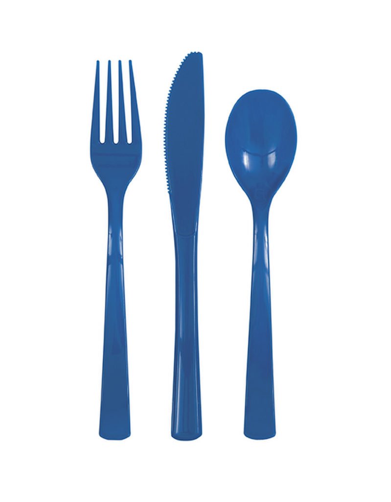 Royal Blue Cutlery - Queenparty