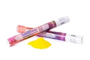 Yellow Holi Powder Popper