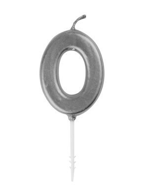 Silver Pick Candle 0