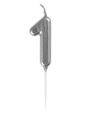 Silver Pick Candle 1