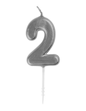 Silver Pick Candle 2