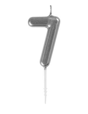 Silver Pick Candle 7