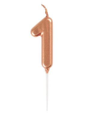 Rose Gold Pick Candle 1