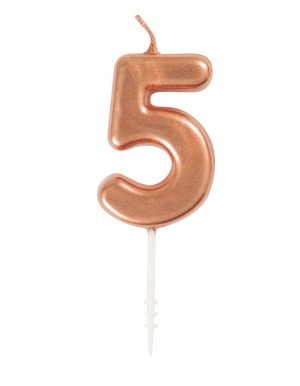 Rose Gold Pick Candle 5
