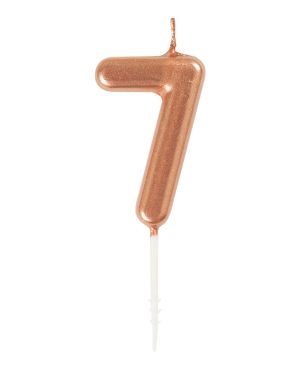 Rose Gold Pick Candle 7