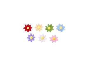 12 Single Daisy Sugar Flowers