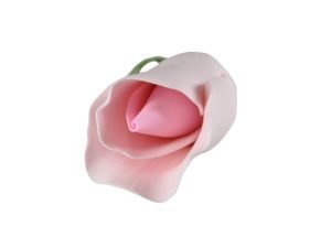 Small Single Rose Pink Sugar Flower