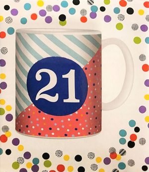 21 Birthday Novelty Mug