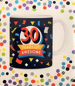 30 Birthday Novelty Mug