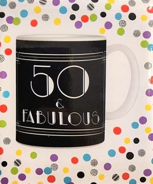 50 Birthday Novelty Mug