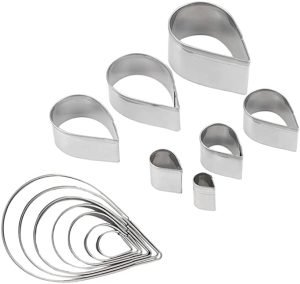Teardrop Cookie Cutter Set