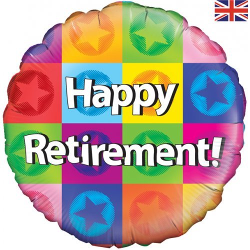 Happy Retirement Balloon Queenparty