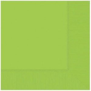 Lime Green Napkins 20pk