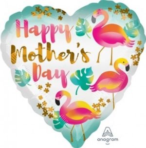 Flamingo Happy Mothers Day Balloon