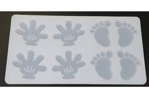 Baby Feet and Gloves Silicone Chocolate Mould