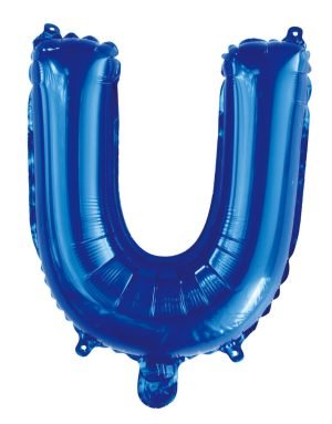 Alphabet Foil Balloon-U