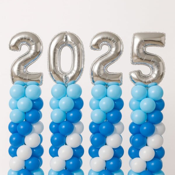 Graduation Balloon Pillars