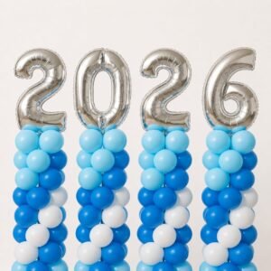 Graduation Balloon Pillars