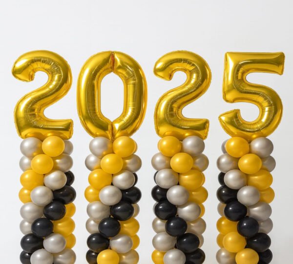 Graduation Balloon Pillars